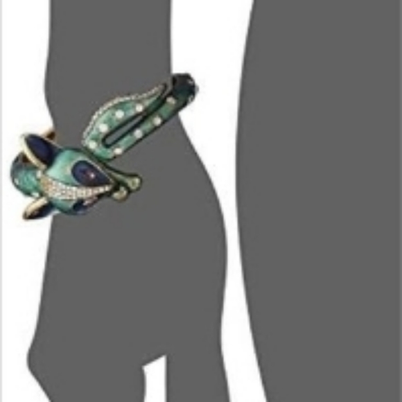 Betsey Johnson Foxy Fox Hinged Bracelet - Picture 2 of 7